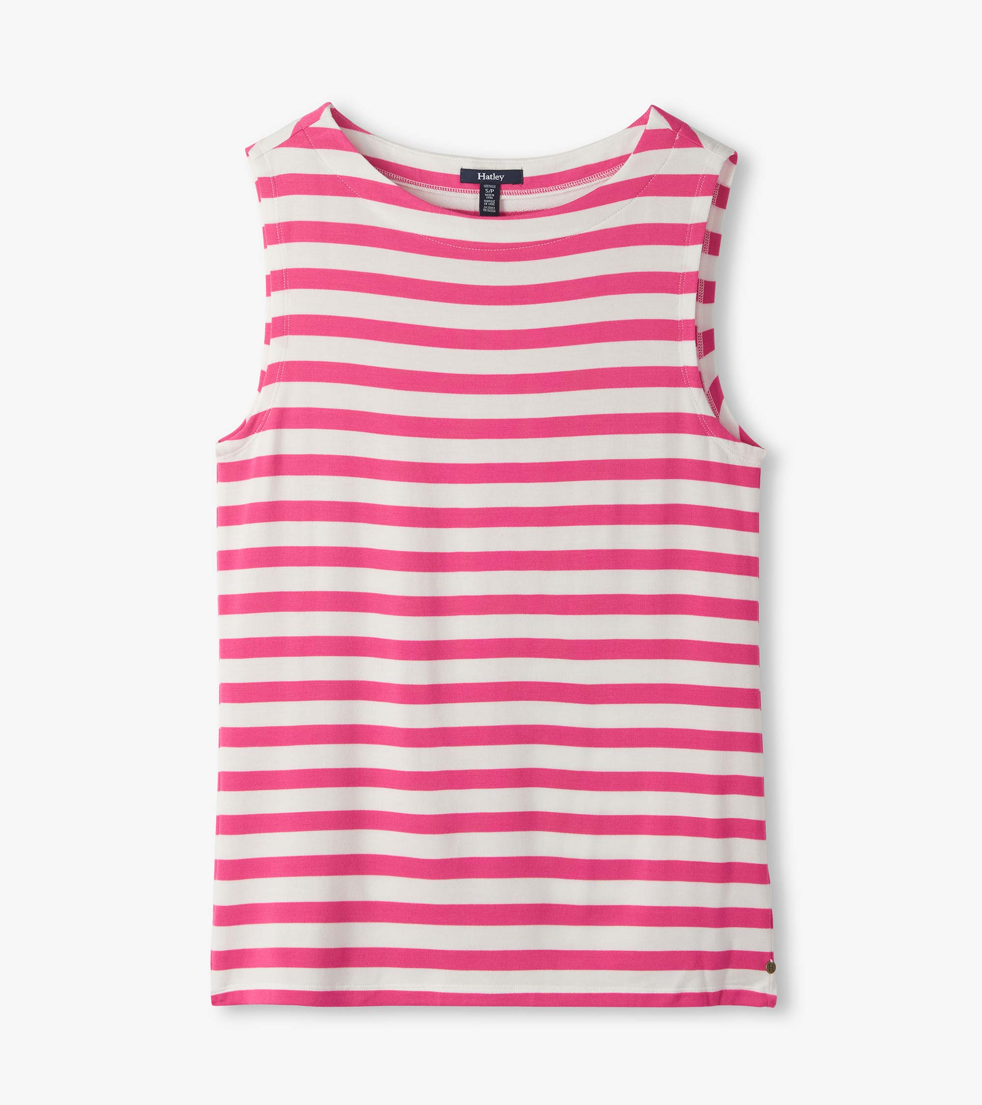 Hatley Everyday Tank - Carmine Rose Stripes