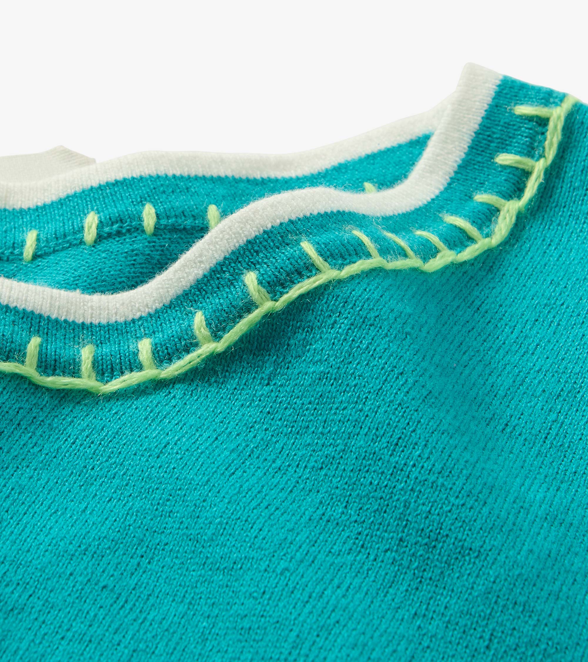 Hatley Simone Knit Tee - Ceramic