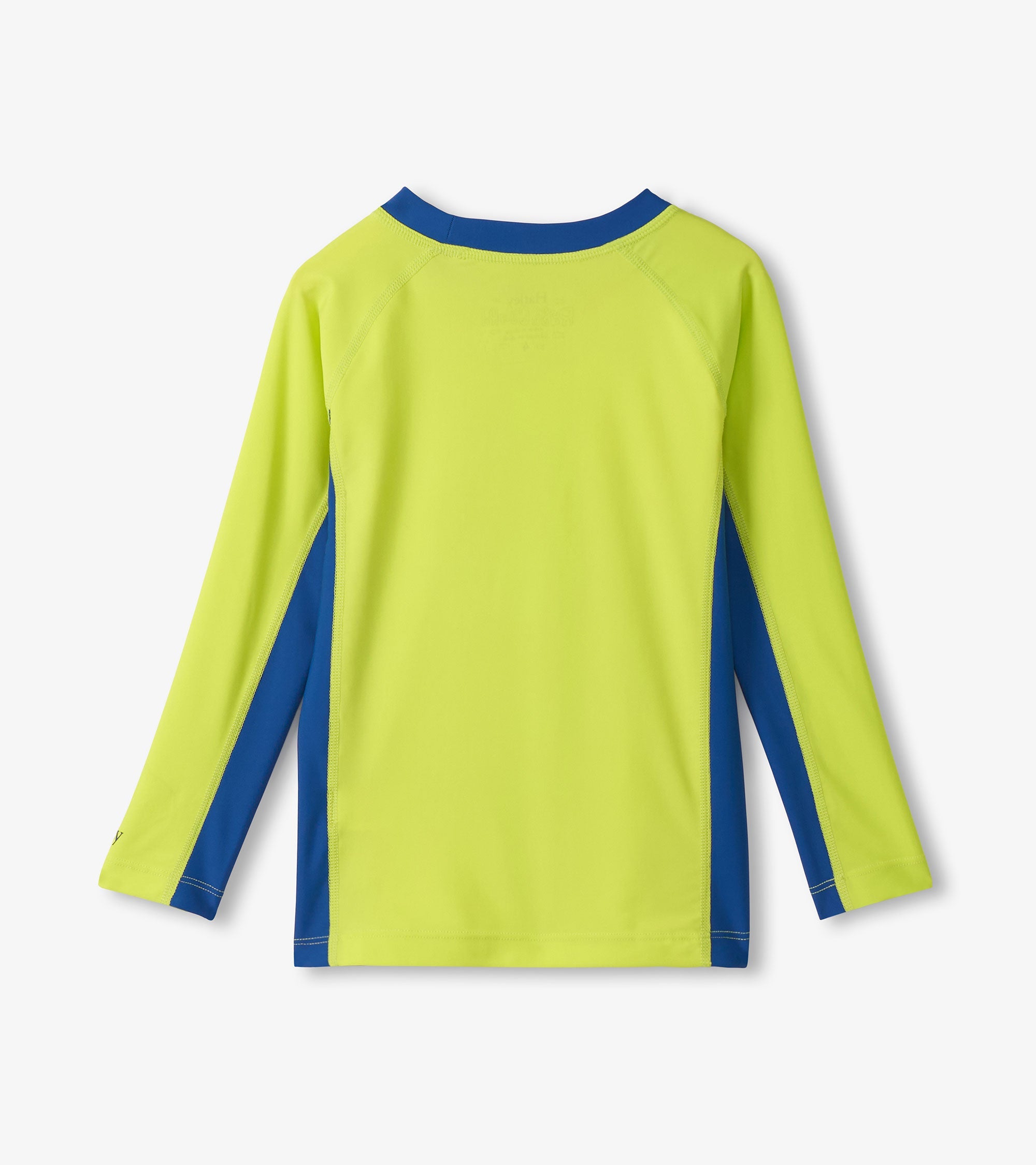 Hatley Boys Lime & Blue Colorblock Long Sleeve Rashguard