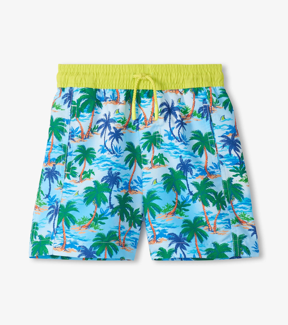 Hatley Boys Tropical Palm Swim Trunks