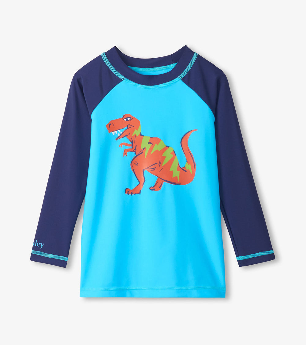 Hatley Boys Dino Graphic Long Sleeve Rashguard
