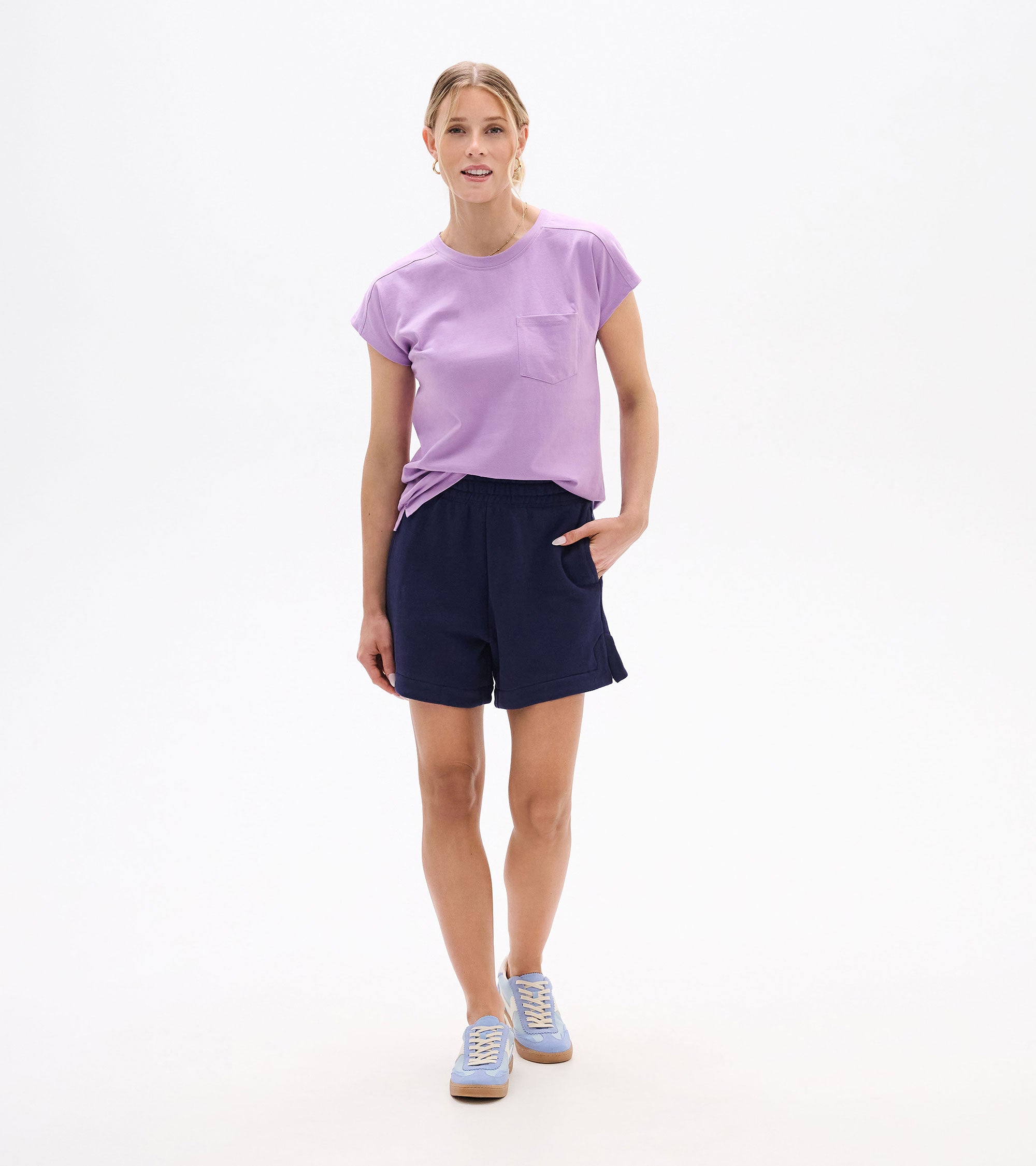Hatley Ella Relaxed Tee - English Lavender