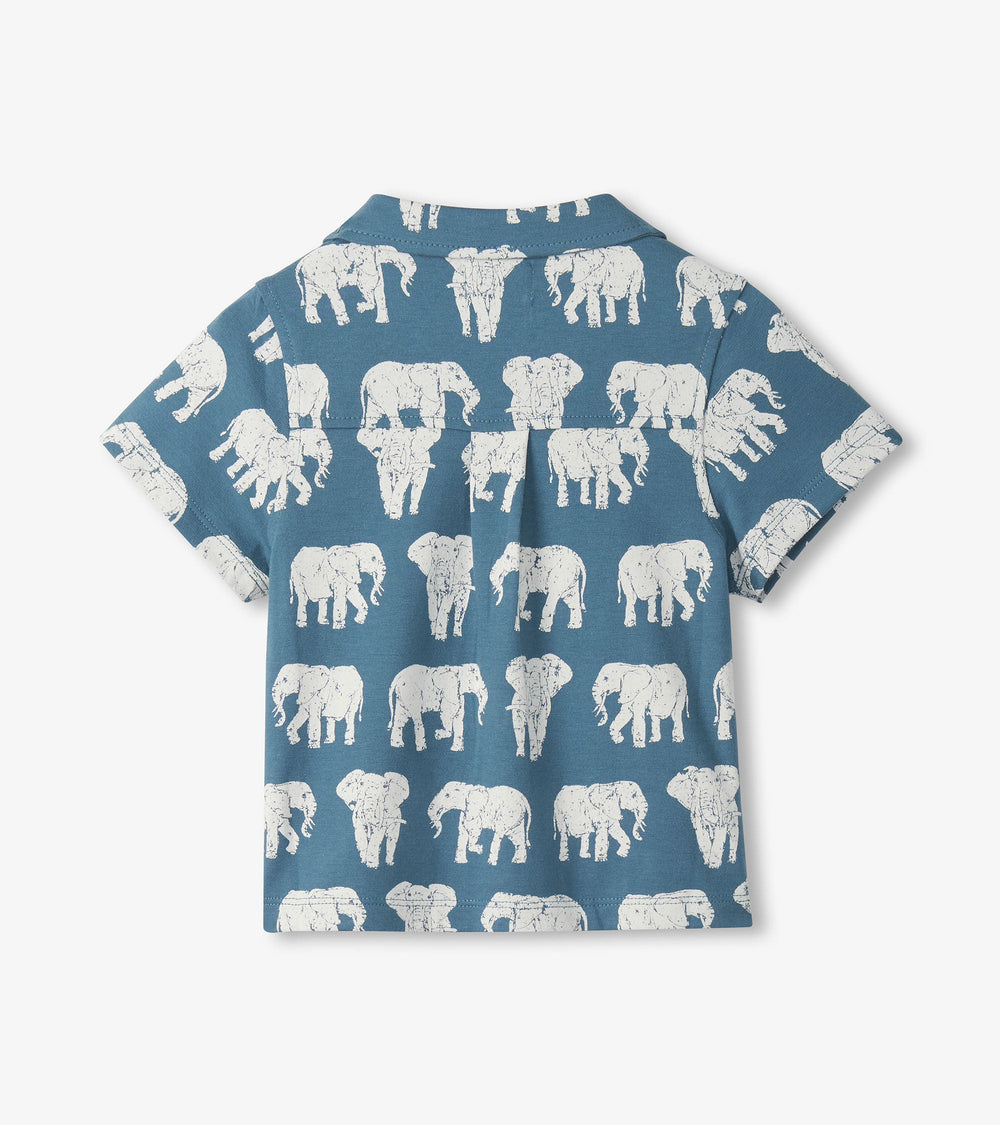 Hatley Baby & Toddler Boys Elephants Button Down Shirt