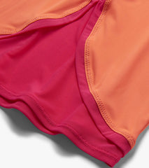 Hatley Girls Fusion Coral Mesh Trim T-Shirt