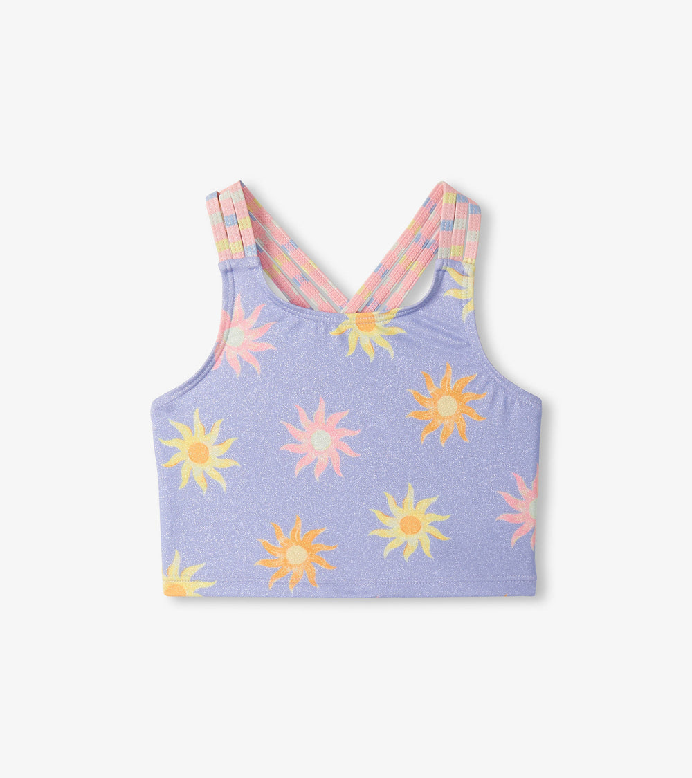 Hatley Girls Lavender Sunshine Two-Piece Swimsuit