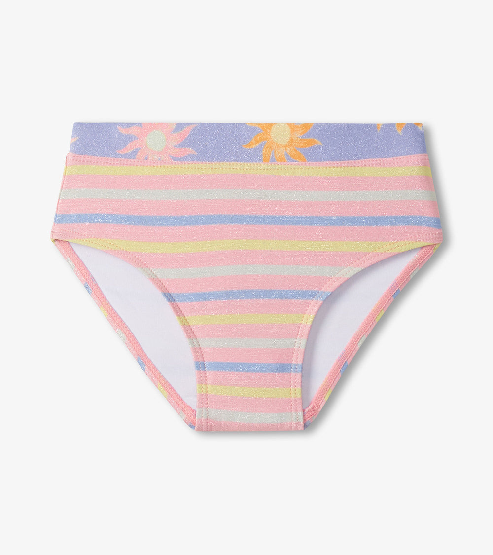 Hatley Girls Lavender Sunshine Two-Piece Swimsuit