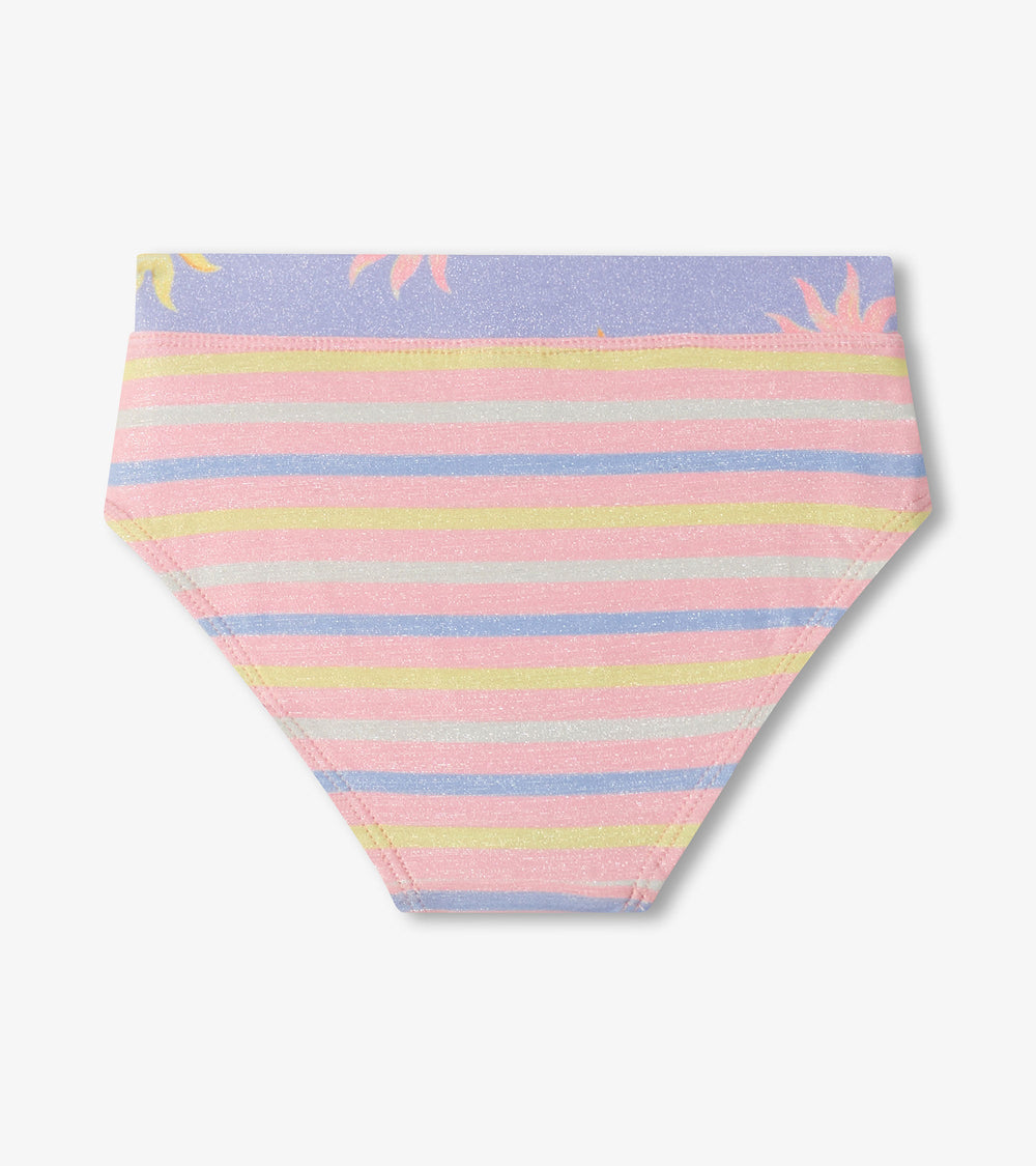 Hatley Girls Lavender Sunshine Two-Piece Swimsuit