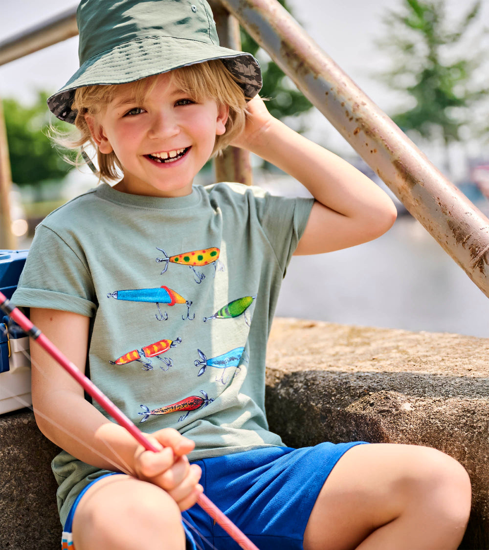 Hatley Boys Fishing Lures Graphic Tee
