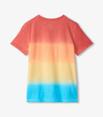Hatley Boys Gradient Sun Set Crew Neck T-Shirt