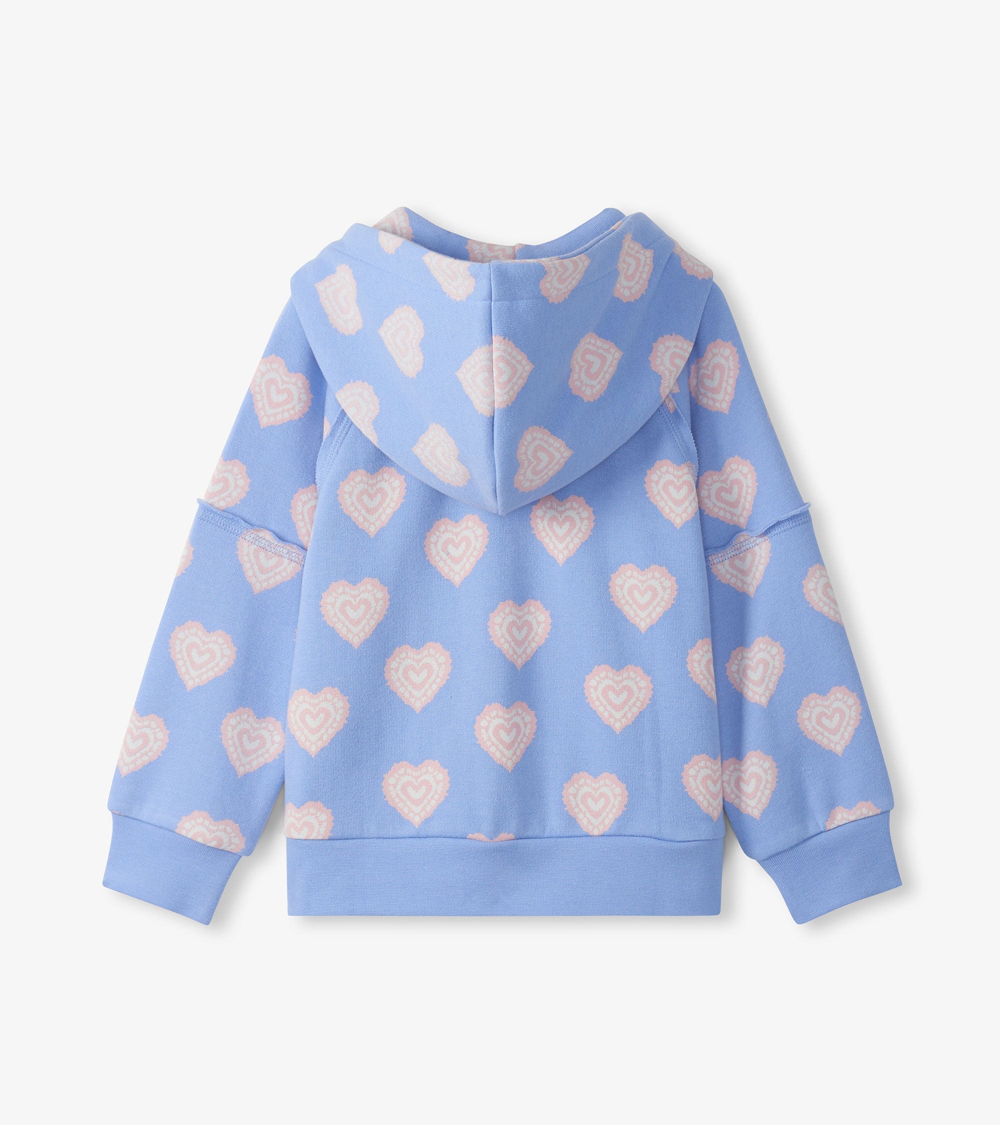 Hatley Girls Heart Burst Full-Zip Hoodie