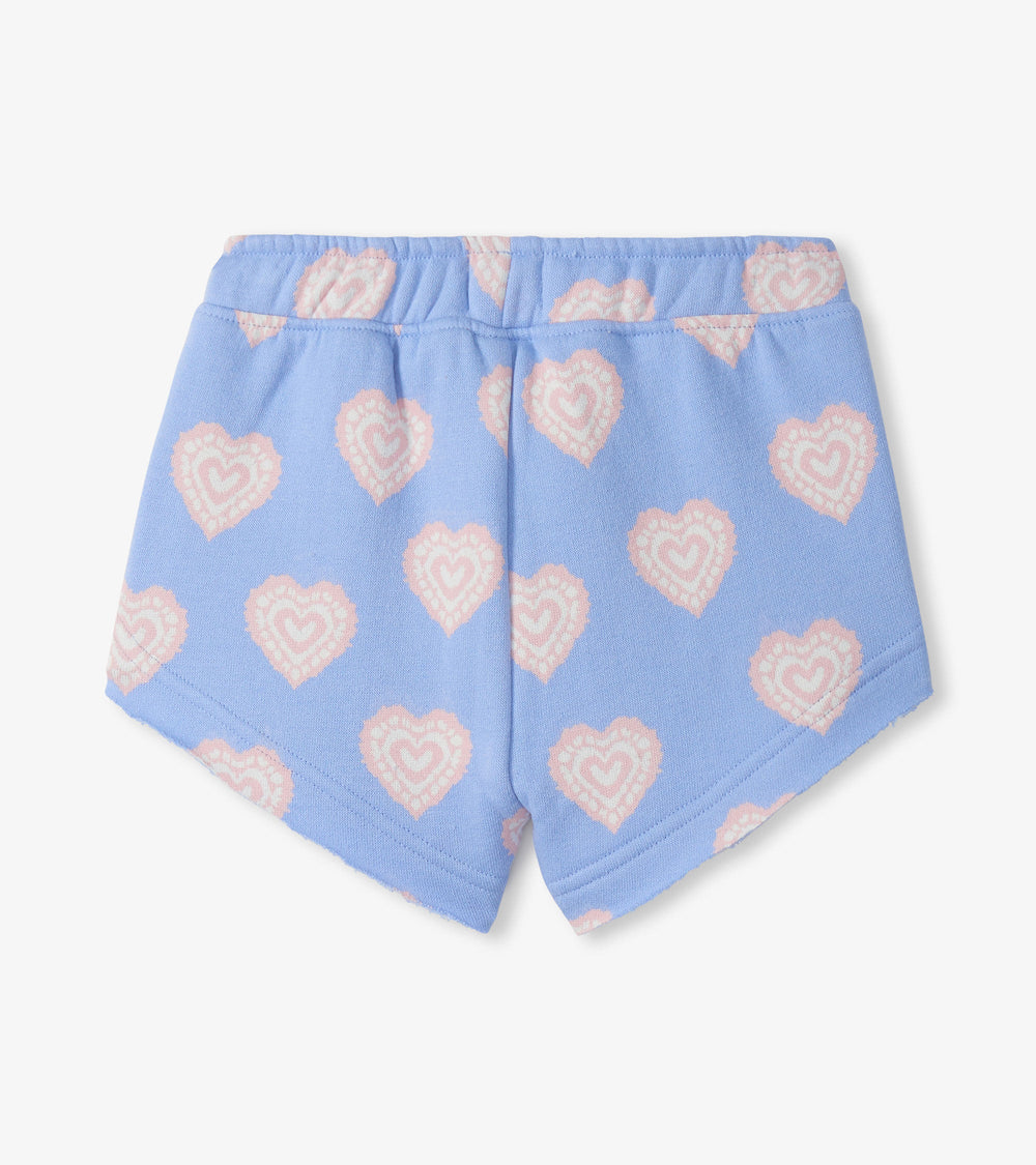 Hatley Girls Heart Burst Pull-On Shorts