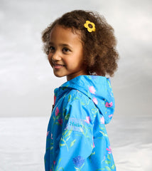 Hatley Girls Hyper Real Floral A-Line Swing Jacket