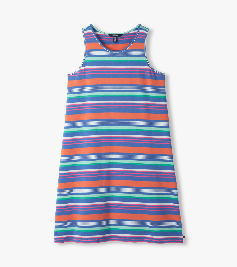 Hatley Bella Dress - Havana Stripes