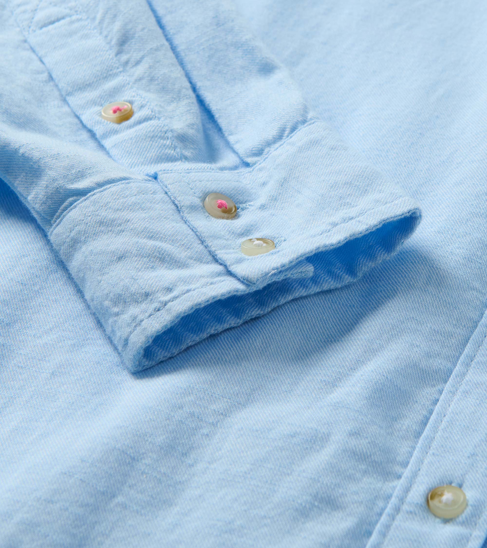 Hatley Relaxed Button Down - Light Blue Chambray