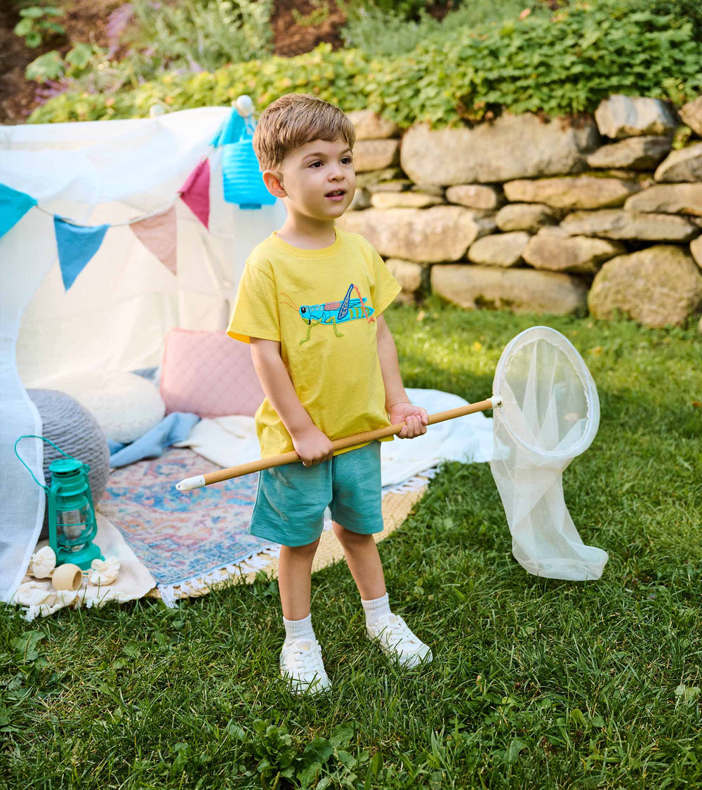 Hatley Baby & Toddler Boys Grasshopper T-Shirt & Shorts Set
