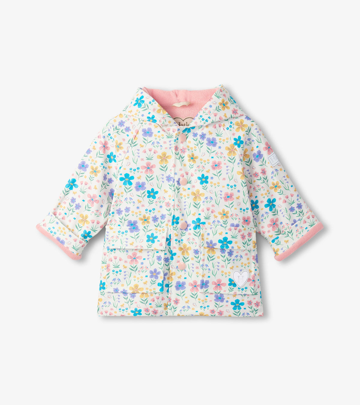 Hatley Baby & Toddler Girls Little Garden Chicks Button-Up Rain Jacket