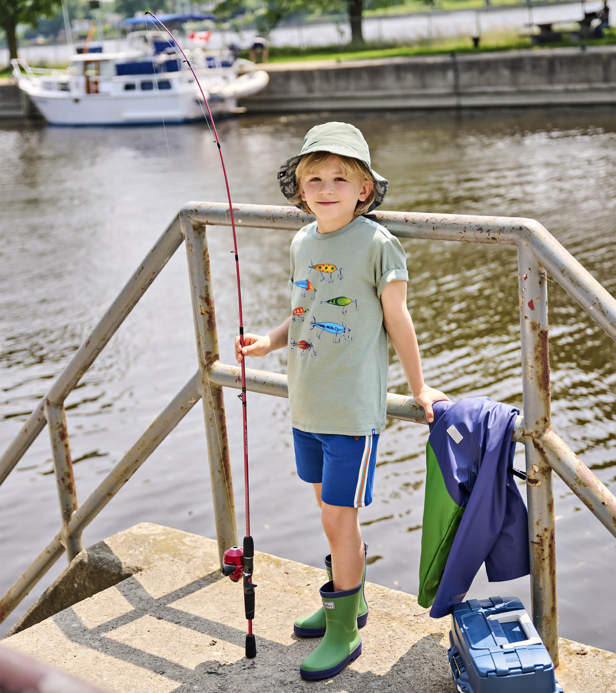 Hatley Boys Limoges Pull-On Shorts