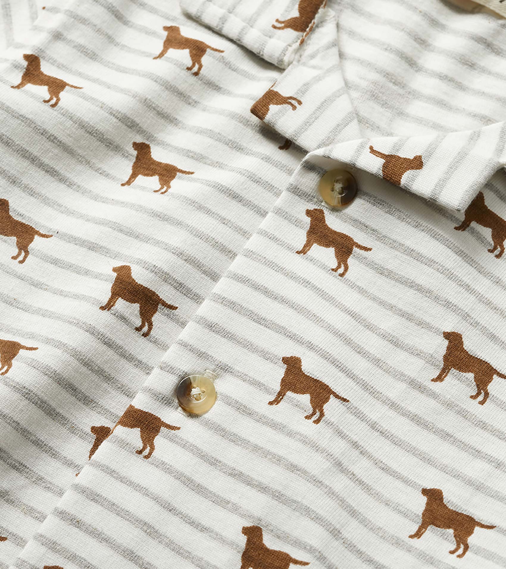 Hatley Baby & Toddler Boys Little Pups Jersey Button Down