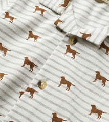 Hatley Baby & Toddler Boys Little Pups Jersey Button Down