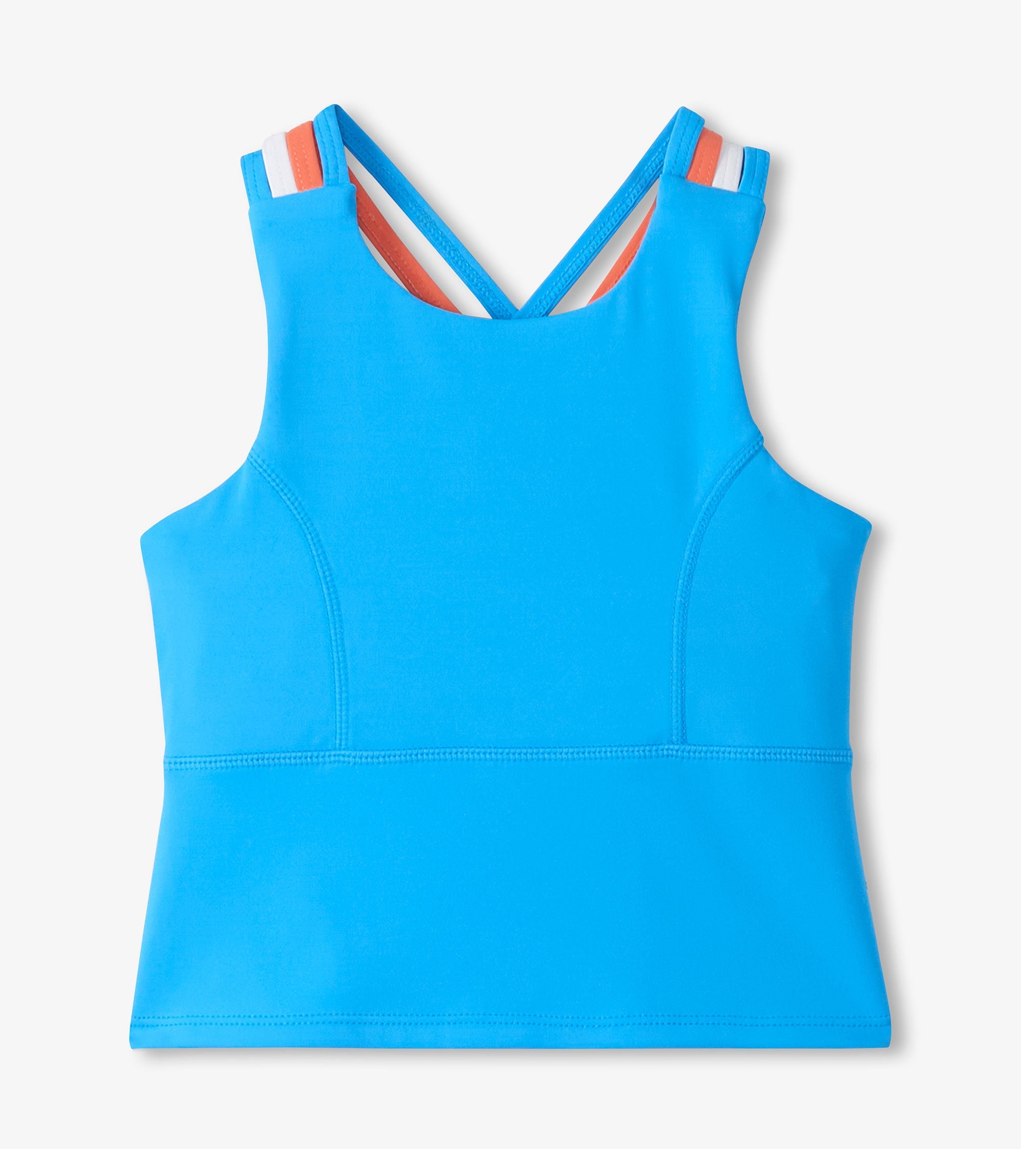 Hatley Girls Malibu Blue Strappy Active Tank