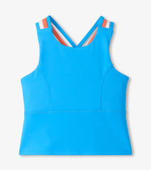Hatley Girls Malibu Blue Strappy Active Tank