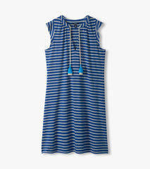 Hatley Zoey Tank Dress - Navy Stripes