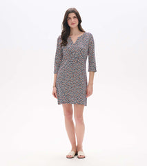 Hatley Lily Notch Neck Dress - Mini Vines