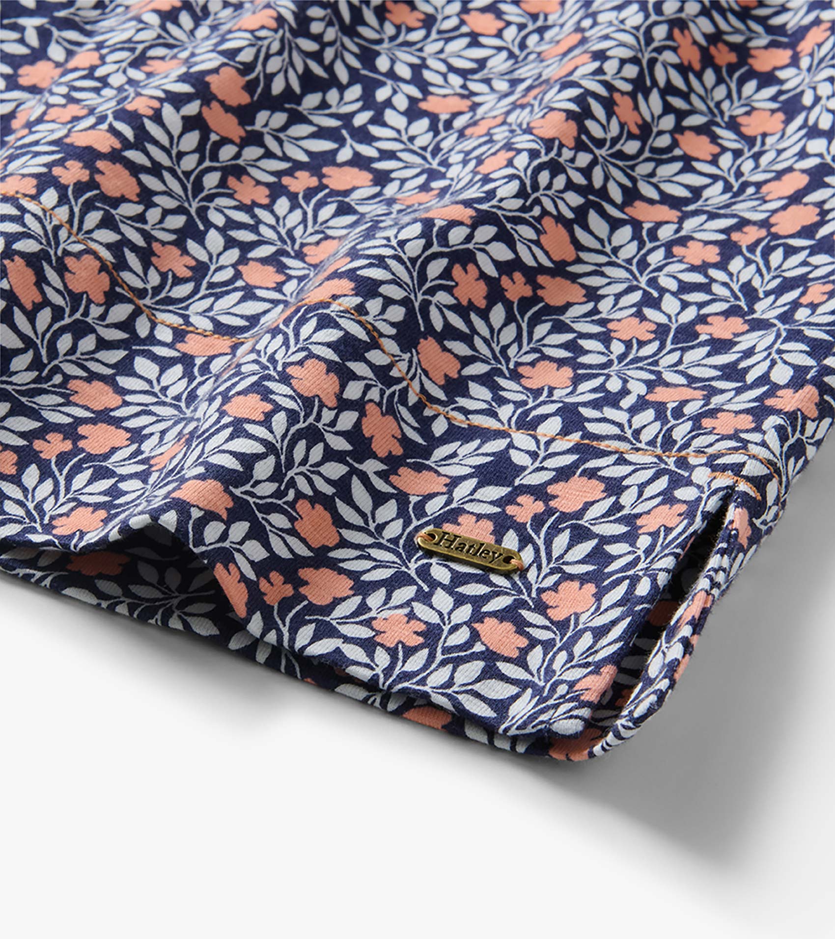 Hatley Lily Notch Neck Dress - Mini Vines