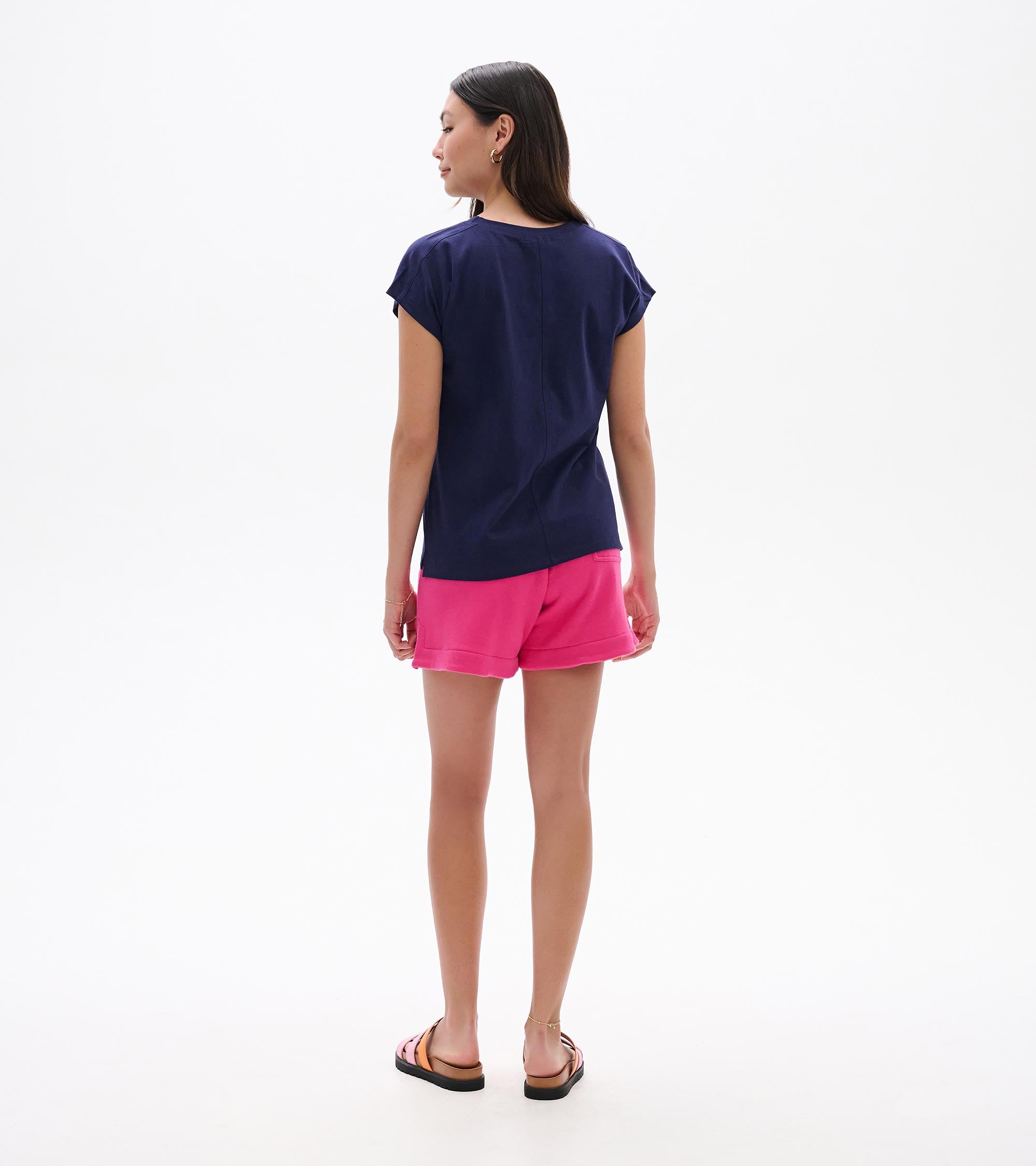 Hatley Ella Relaxed Tee - Patriot Blue
