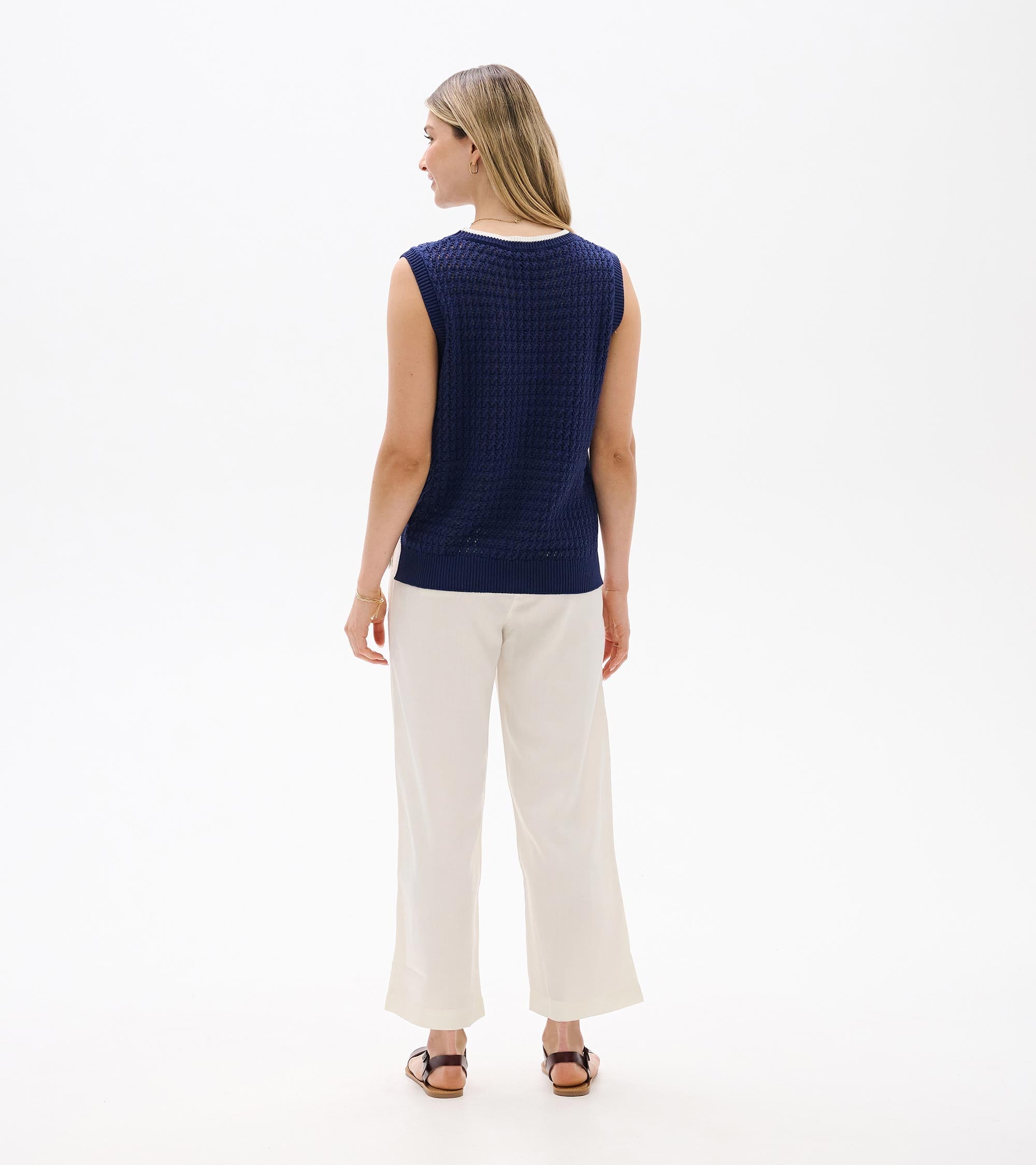 Hatley Cruz Knit Tank - Patriot Blue