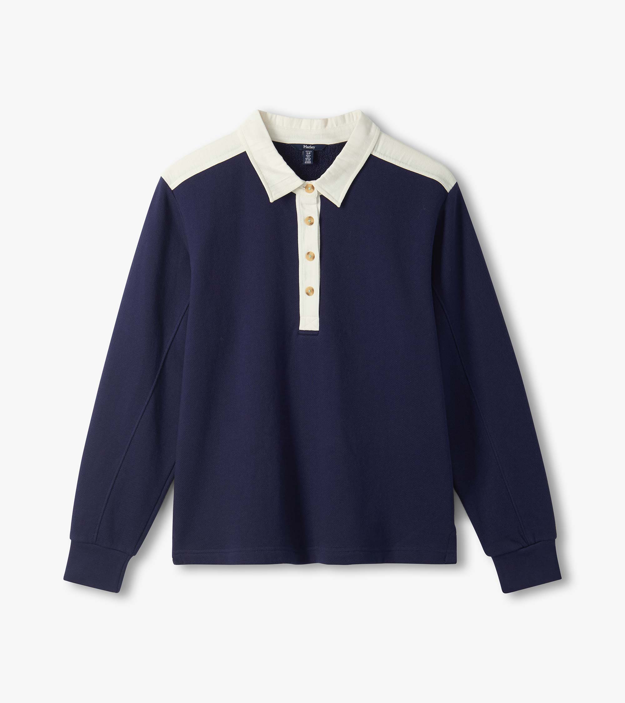 Hatley Coco Polo Top - Patriot Blue