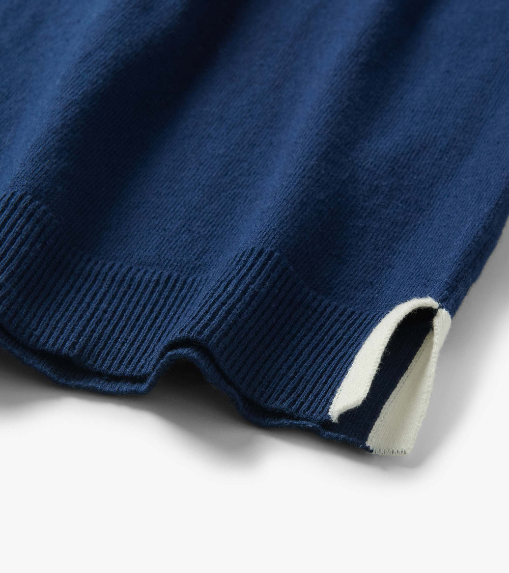 Hatley 3/4 Sleeve Knit Top - Patriot Blue