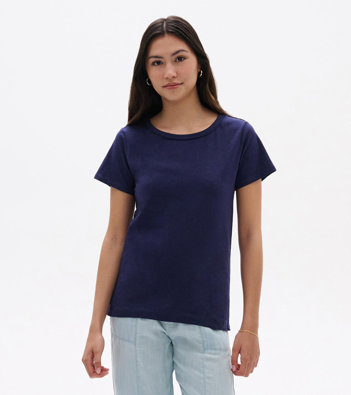 Hatley Essential Crew Neck Tee - Patriot Blue
