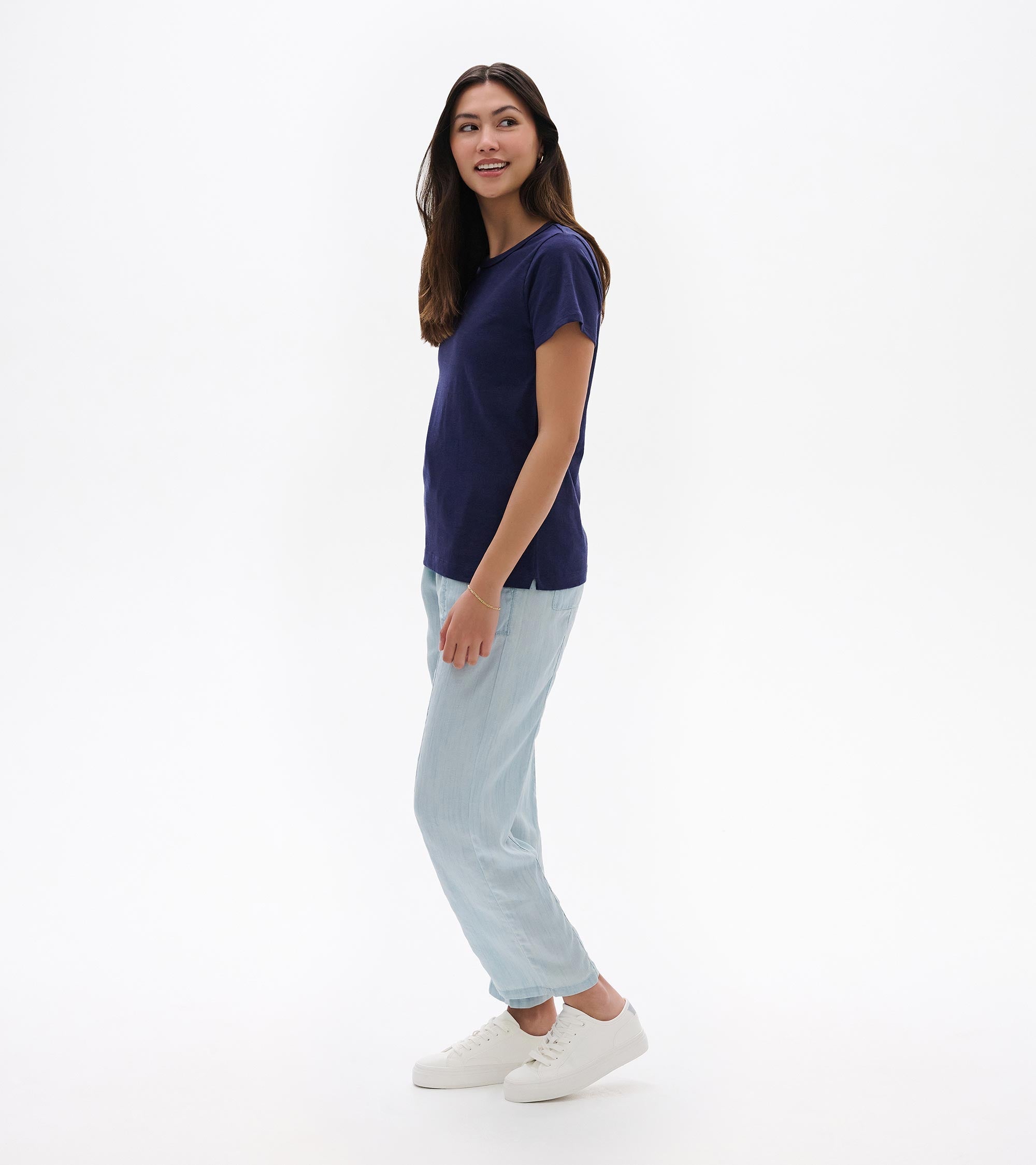 Hatley Essential Crew Neck Tee - Patriot Blue