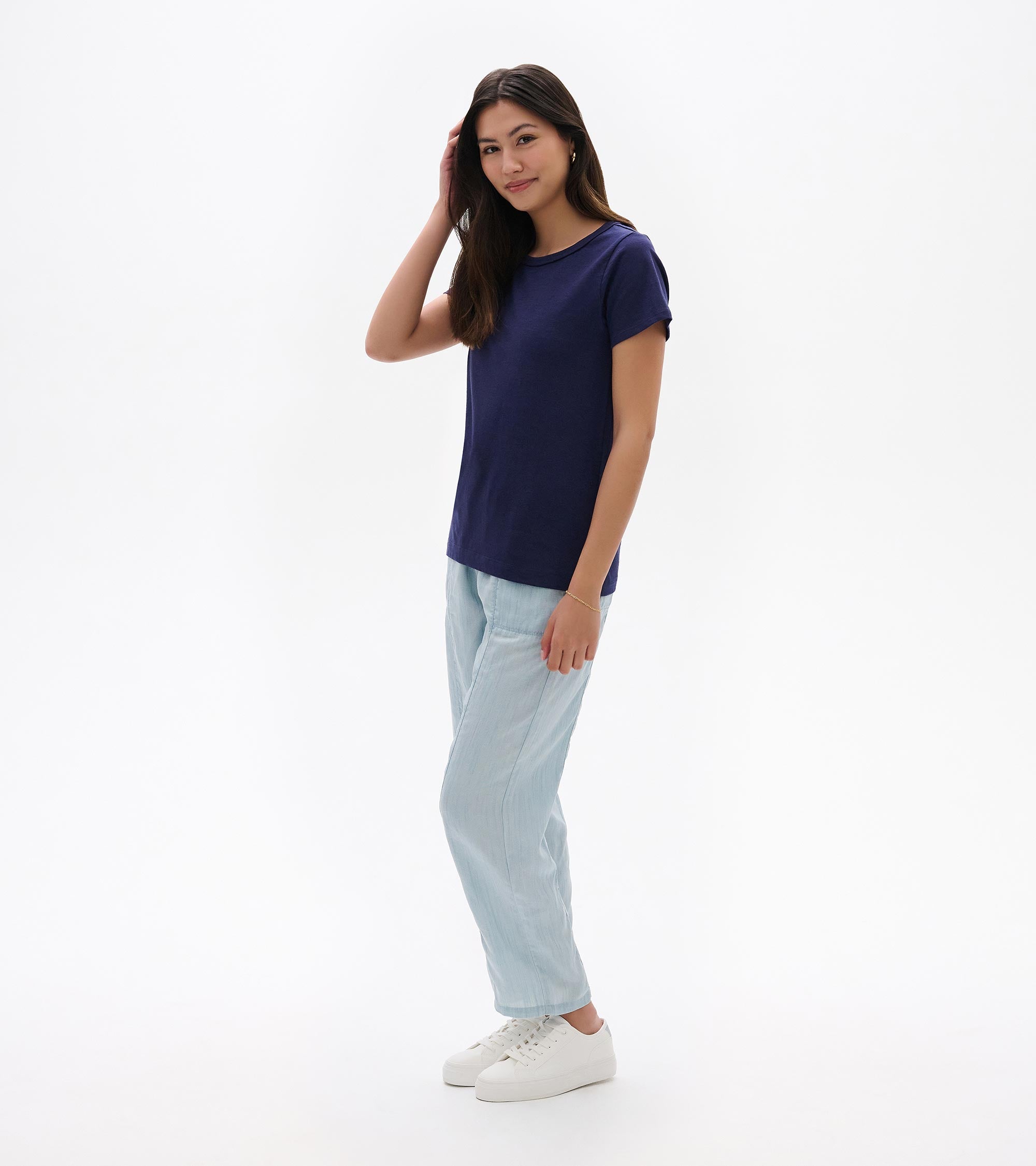 Hatley Essential Crew Neck Tee - Patriot Blue