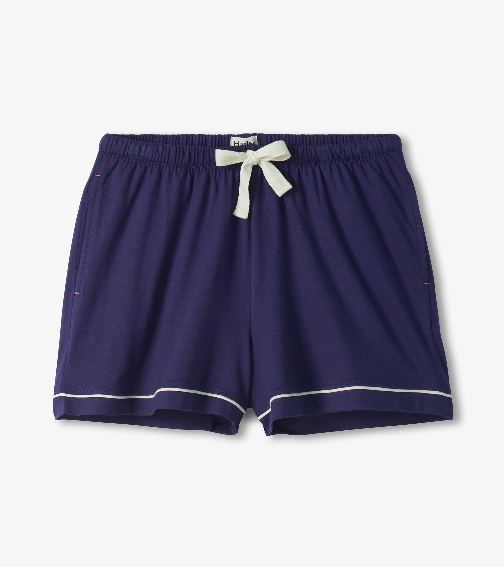 Hatley Women's Classic Navy Short Pajama Set