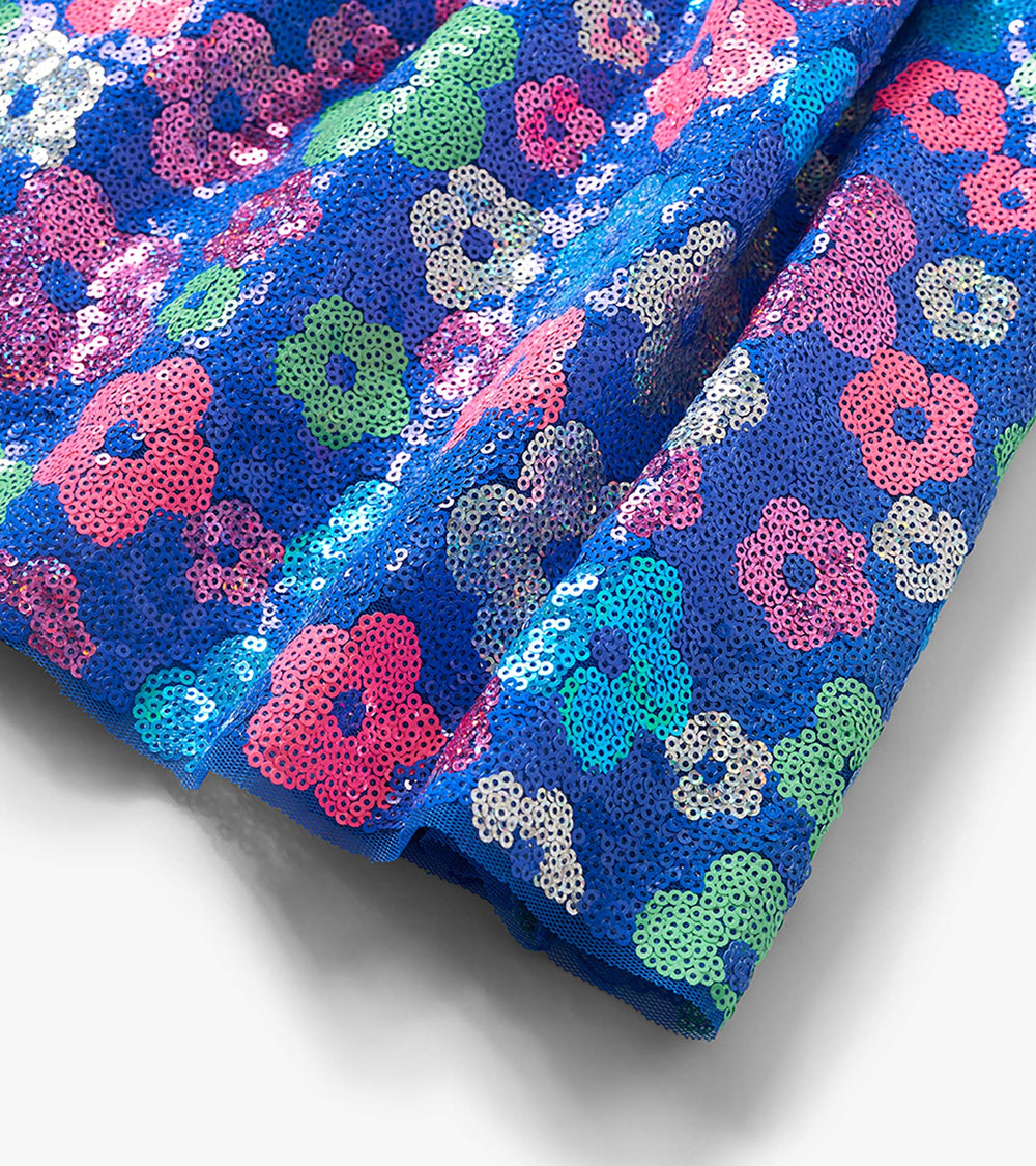 Hatley Girls Party Flowers Sequin Skirt
