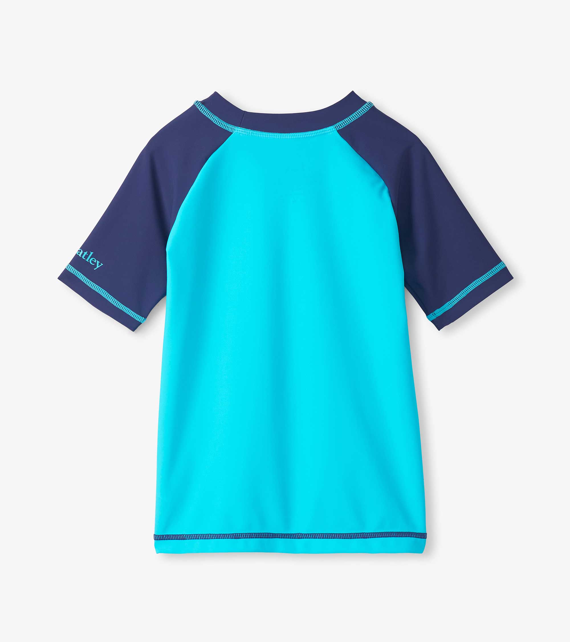 Hatley Boys Shark Blue Short Sleeve Rashguard