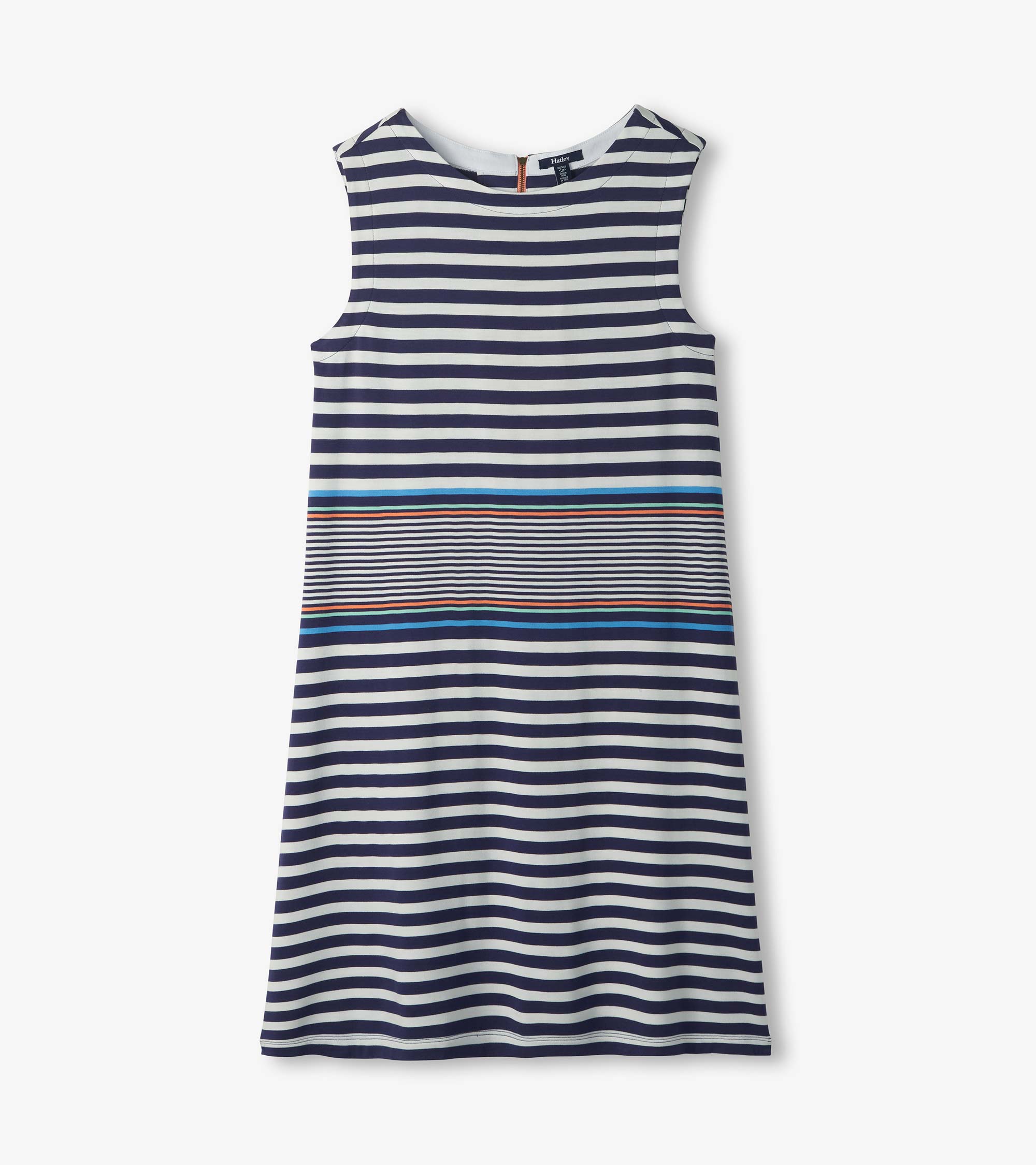 Hatley Sofia Dress - Rainfall Stripes