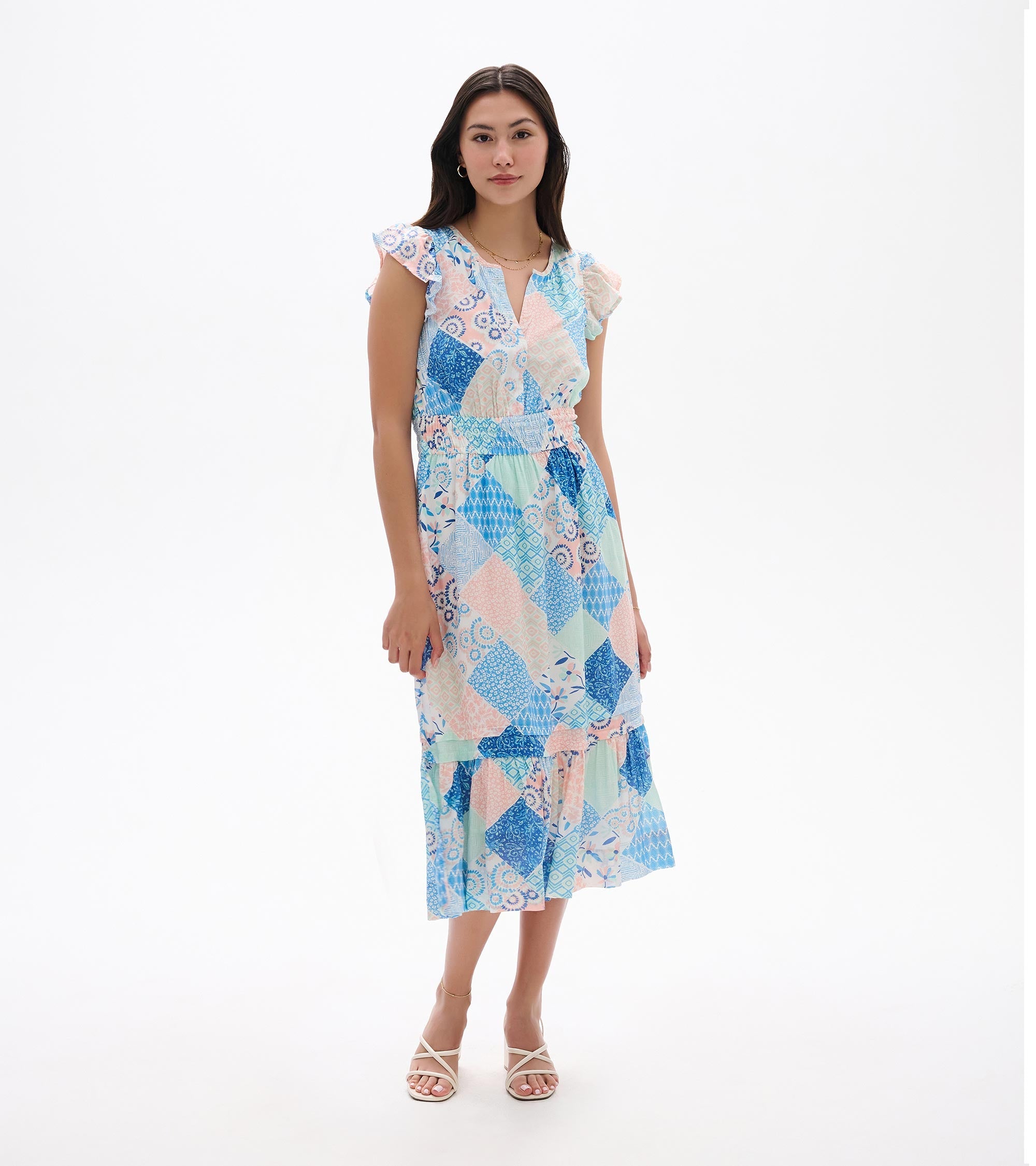 Hatley Fiona Dress - Mixed Match Patches