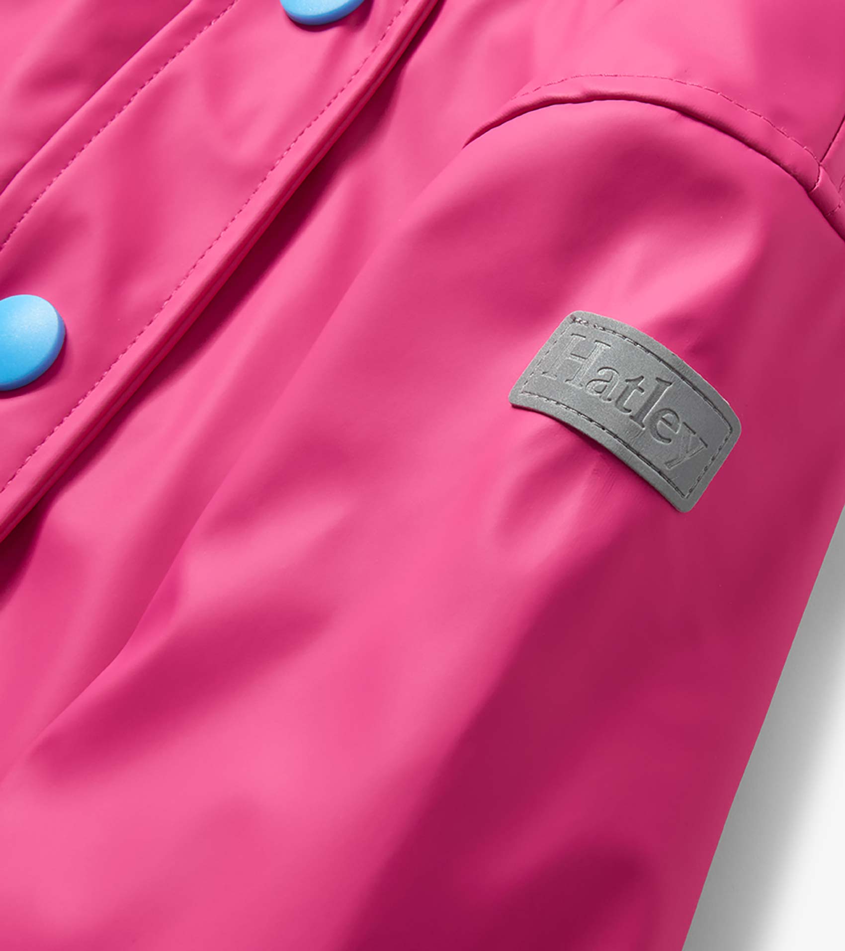 Hatley Girls Raspberry Rose Rain Jacket