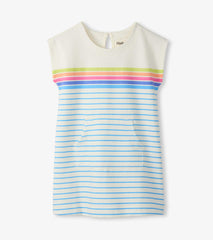 Hatley Girls Rainbow Stripe Slouchy Dress