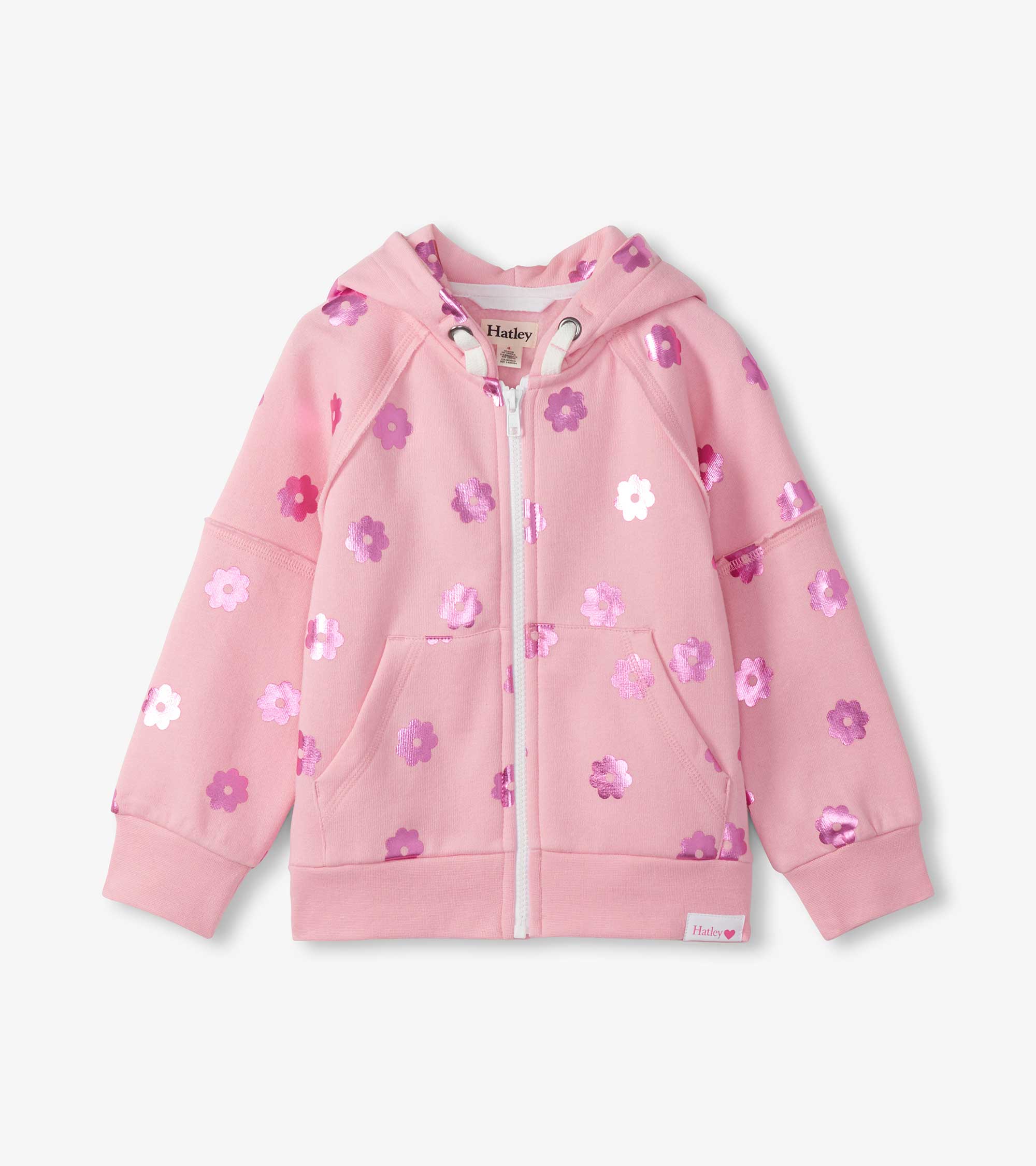 Hatley Girls Blossom Full-Zip Hoodie