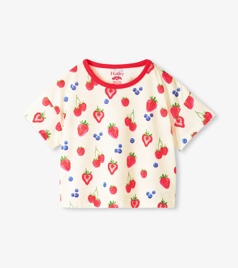Hatley Girls Summer Berries Short Sleep Set