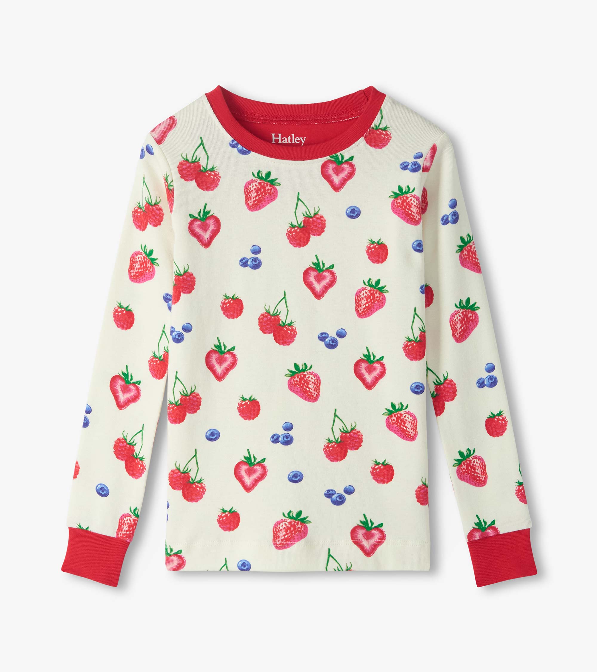 Hatley Girls Summer Berries Cotton Pajama Set