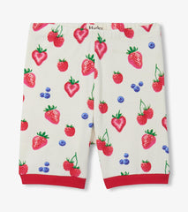 Hatley Girls Summer Berries Cotton Short Pajama Set