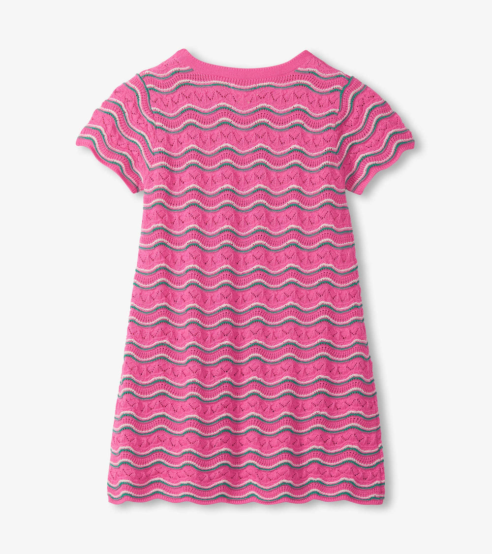 Hatley Girls Strawberry Moon Knit Dress