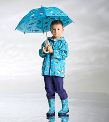 Hatley Boys Shark Party Matte Rain Boots