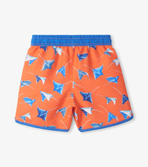 Hatley Boys Sting Rays Swim Trunks