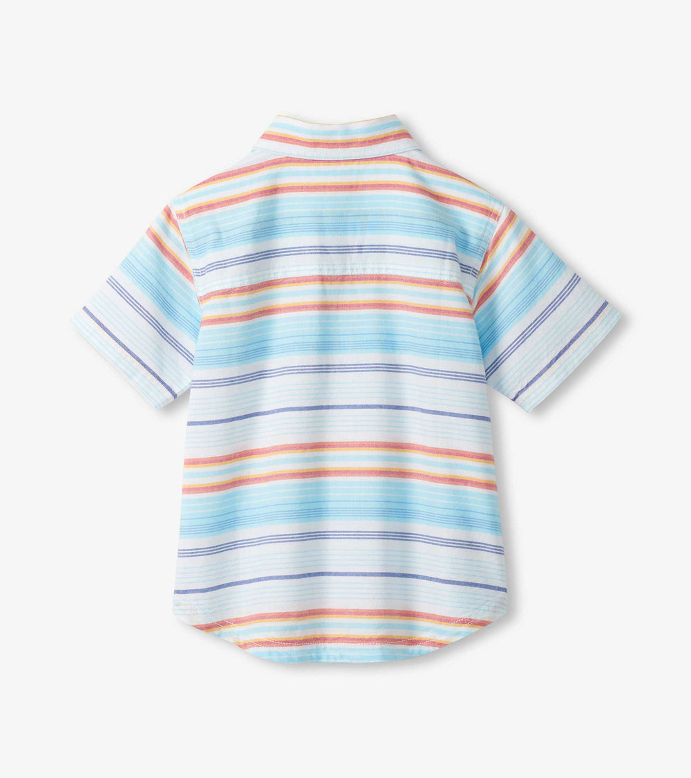 Hatley Boys Sunset Stripes Button Down Shirt